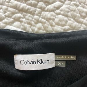 Calvin Klein sequin tiered cocktail dress